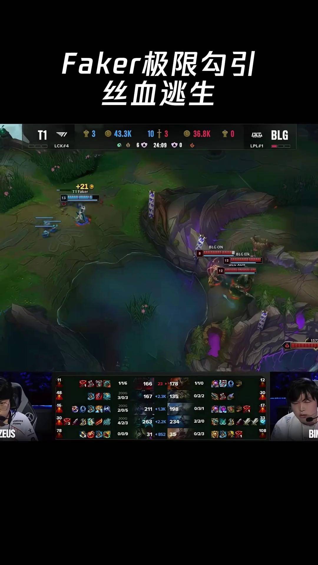 包含BLG碾压JDG,Faker单局斩获MVP宿命之战半决赛,技惊四座的词条 包含BLG碾压JDG,Faker单局斩获MVP宿命之战半决赛,技惊四座的词条